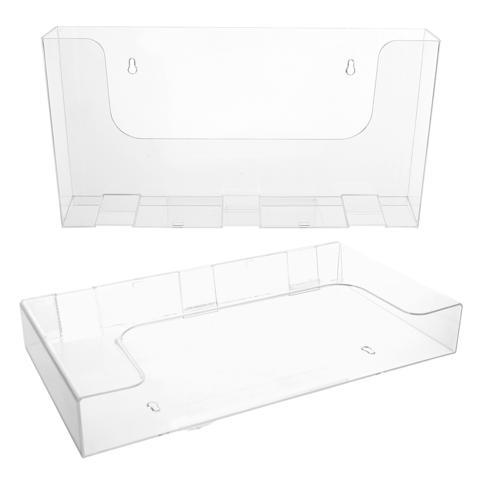 Magazine Holder Rack - 2 Soportes de Pared para Archivos,