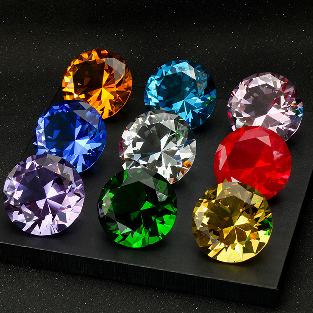 Paper Weight Crystal - Pisapapeles en forma de diamante de