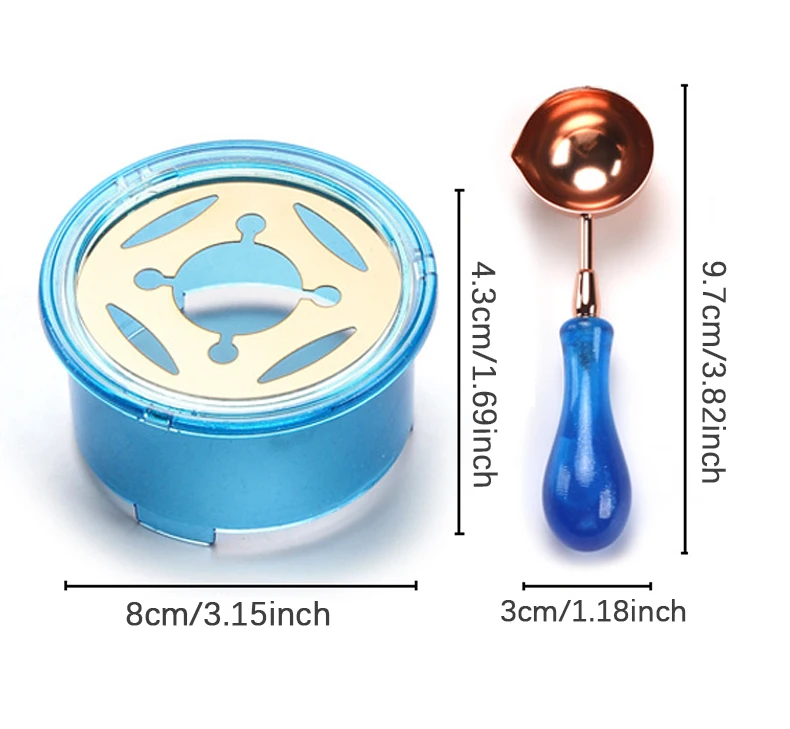 Juego de 2 piezas de sellos de - Wax Seal Stamp Set reseña y precio
