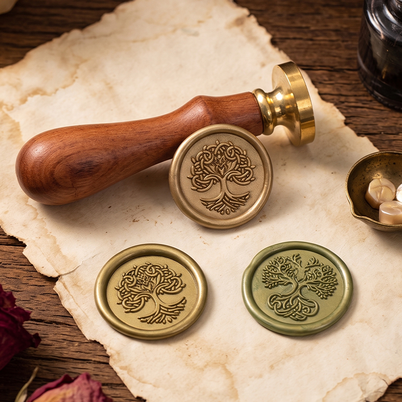 Set de Sellos de Cera Serie Ár - Wax Seal Stamp Set reseña y precio