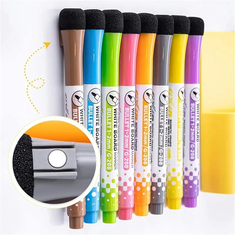 Bolígrafos de pizarra de 8 col - Correction Pen Fine reseña y precio