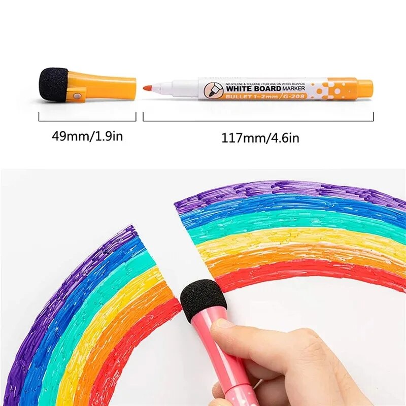 Bolígrafos de pizarra de 8 col - Correction Pen Fine reseña y precio