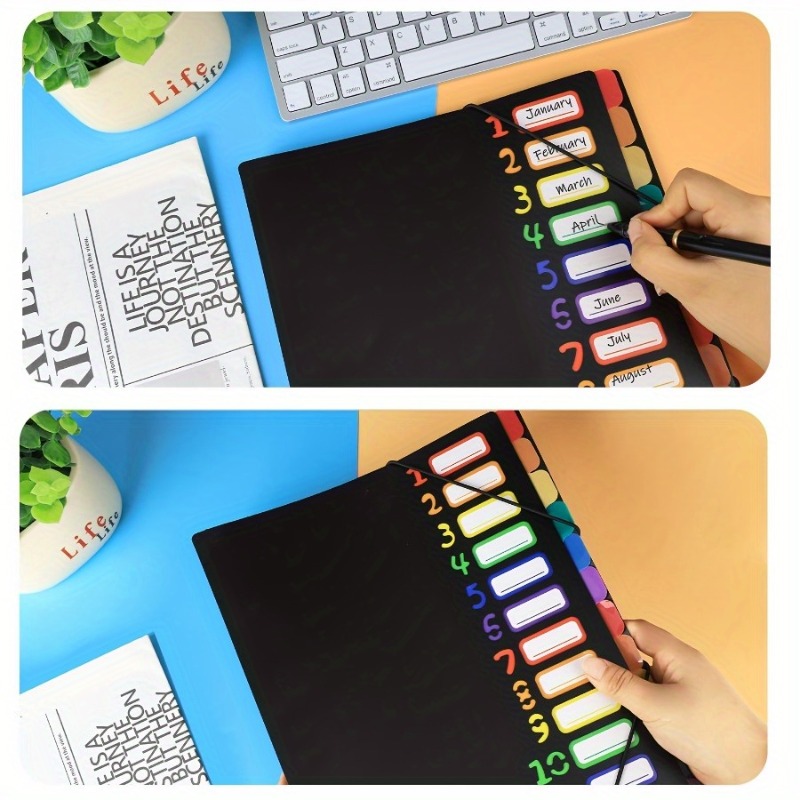 Carpeta A4 multicapa con cubie - Tab Divider A4 reseña y precio