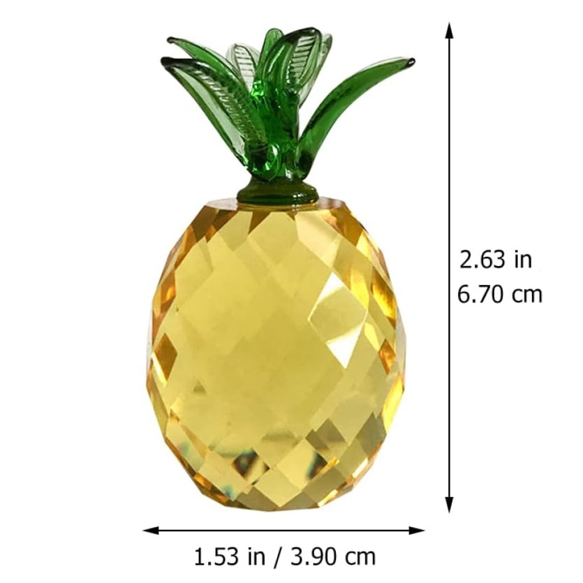 Pisapapeles de fruta de crista - Paper Weight Crystal reseña y precio