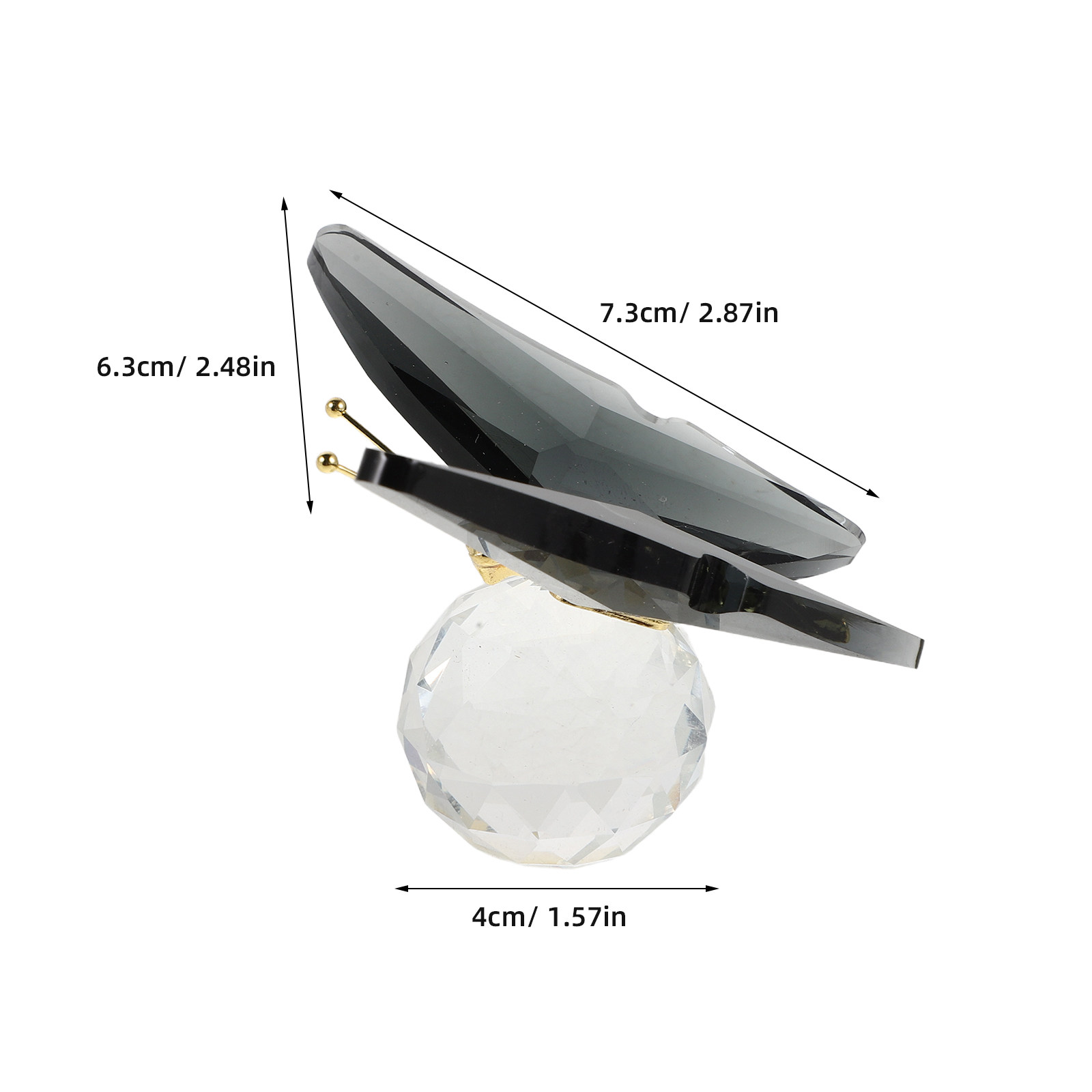Prensapapeles de Cristal con F - Paper Weight Crystal reseña y precio