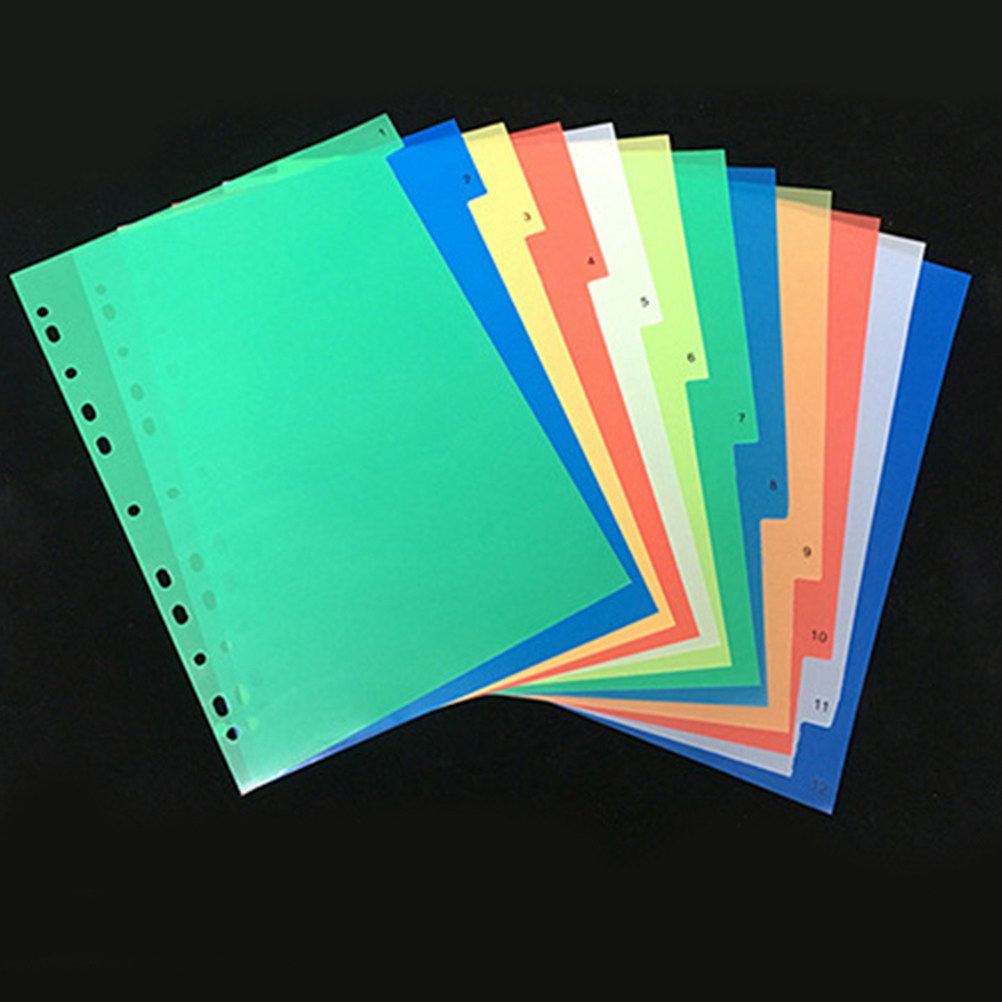40 Separadores de Índice A4 de - Tab Divider A4 reseña y precio