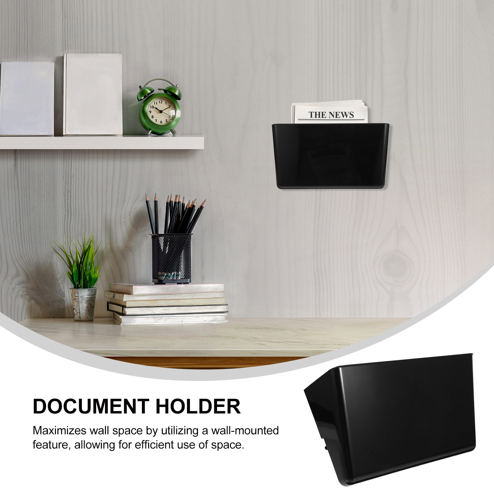 Organizador de archivos de mon - Magazine Holder Rack reseña y precio