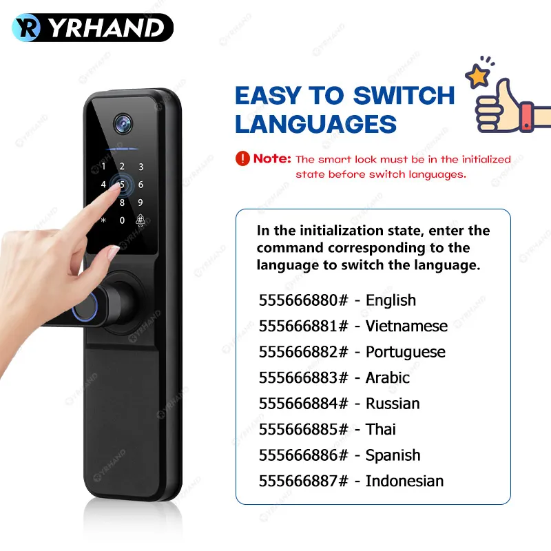 YRHAND H01 Fechadura Eletronic - Letter Opener Brass reseña y precio