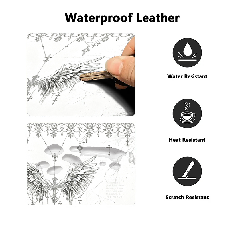 Alfombrilla de ratón de cuero, - Leather Desk Pad reseña y precio